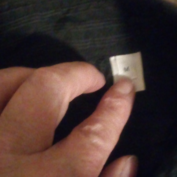 Armani Collezioni Men’s Pin Strip black dress shirt - Sz. XL - Picture 7 of 11